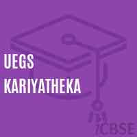 Uegs Kariyatheka Primary School Logo