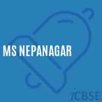 Ms Nepanagar Middle School Logo