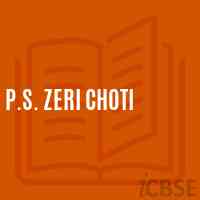 P.S. Zeri Choti Primary School Logo