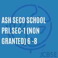 ASH SECO SCHOOL PRI.SEC-1 (Non Granted) 6 -8 Logo