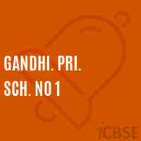 Gandhi. Pri. Sch. No 1 Middle School Logo