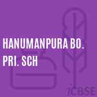 Hanumanpura Bo. Pri. Sch Primary School Logo
