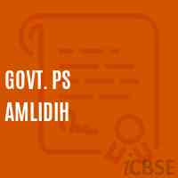 Govt. Ps Amlidih Primary School Logo