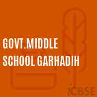 Govt.Middle School Garhadih Logo