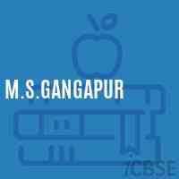 M.S.Gangapur Middle School Logo