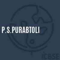 P.S.Purabtoli Primary School Logo