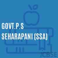 Govt.P.S Seharapani (Ssa) Primary School Logo
