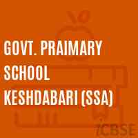 Govt. Praimary School Keshdabari (Ssa) Logo