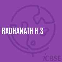 Radhanath H.S School Logo