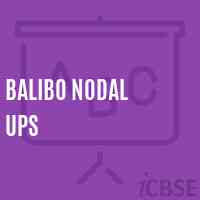 Balibo Nodal Ups Middle School Logo