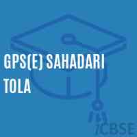 Gps(E) Sahadari Tola Primary School Logo