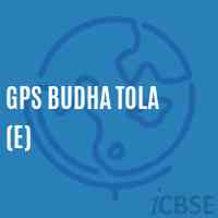 Gps Budha Tola (E) Primary School Logo
