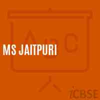 Ms Jaitpuri Middle School Logo