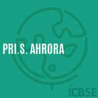 Pri.S. Ahrora Primary School Logo