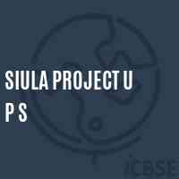 Siula Project U P S Middle School Logo