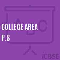 College Area P.S Primary School Logo