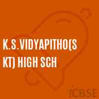 K.S.Vidyapitho(Skt) High Sch Secondary School Logo