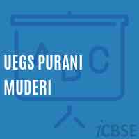 Uegs Purani Muderi Primary School Logo