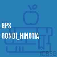 Gps Gondi_Hinotia Primary School Logo