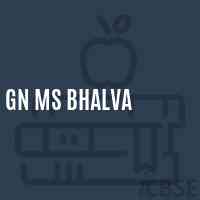 Gn Ms Bhalva Middle School Logo
