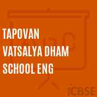 Tapovan Vatsalya Dham School Eng Logo
