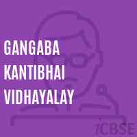 Gangaba Kantibhai Vidhayalay School Logo