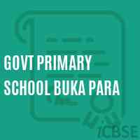 Govt Primary School Buka Para Logo