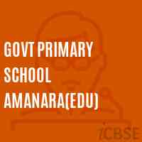 Govt Primary School Amanara(Edu) Logo