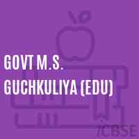 Govt M.S. Guchkuliya (Edu) High School Logo