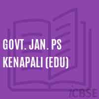 Govt. Jan. Ps Kenapali (Edu) Primary School Logo