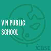 V N Public School Logo