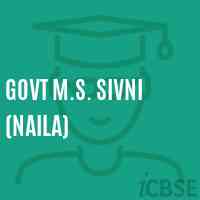 Govt M.S. Sivni (Naila) Middle School Logo