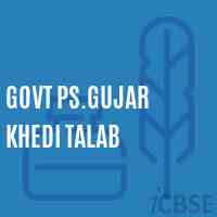 Govt Ps.Gujar Khedi Talab Primary School Logo
