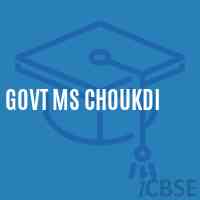 Govt Ms Choukdi Middle School Logo