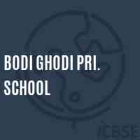 Bodi Ghodi Pri. School Logo