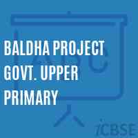 Baldha Project Govt. Upper Primary Middle School Logo