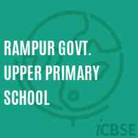 Rampur Govt. Upper Primary School Logo