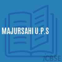 Majursahi U.P.S Middle School Logo