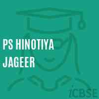 Ps Hinotiya Jageer Primary School Logo