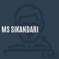 Ms Sikandari Middle School Logo
