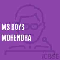 Ms Boys Mohendra Middle School Logo