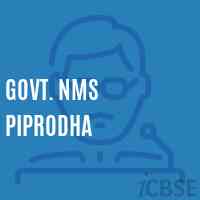 Govt. Nms Piprodha Middle School Logo