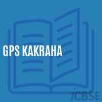 Gps Kakraha Primary School Logo