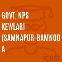 Govt. Nps Kewlari (Samnapur-Bamnoda Primary School Logo