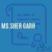Ms.Sher Garh Middle School Logo