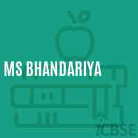 Ms Bhandariya Middle School Logo