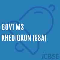 Govt Ms Khedigaon (Ssa) Middle School Logo