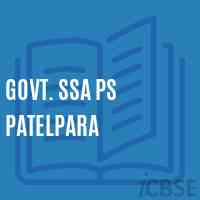 Govt. Ssa Ps Patelpara Primary School Logo
