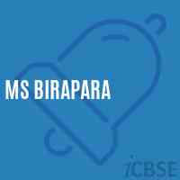 Ms Birapara Middle School Logo