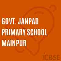 Govt. Janpad Primary School Mainpur Logo